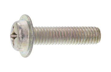 鉄(+)TP小ねじ(なべ頭)(ゆるみ止め)